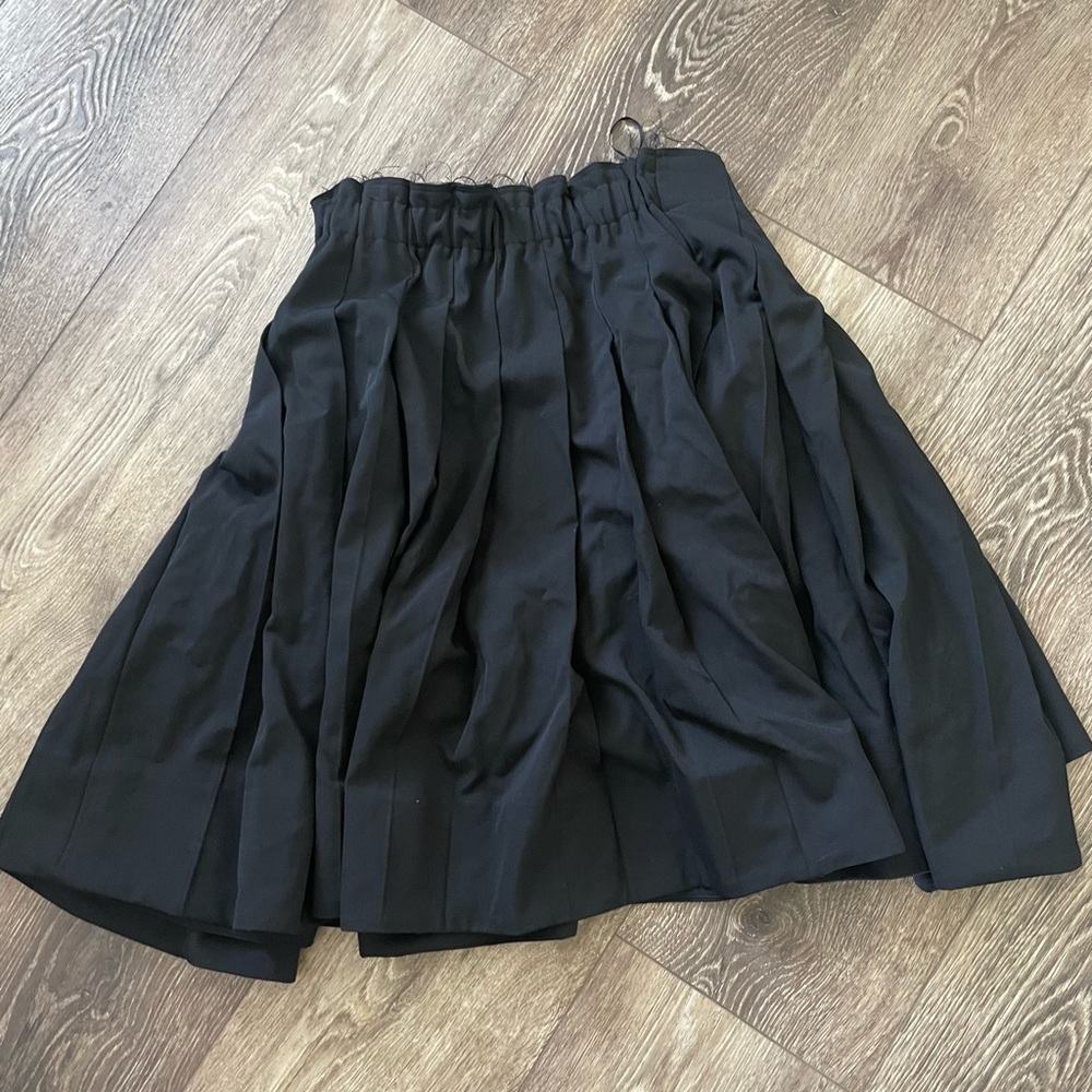 CDG wool skirt